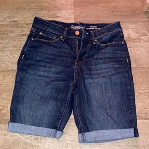Jean Knee Shorts